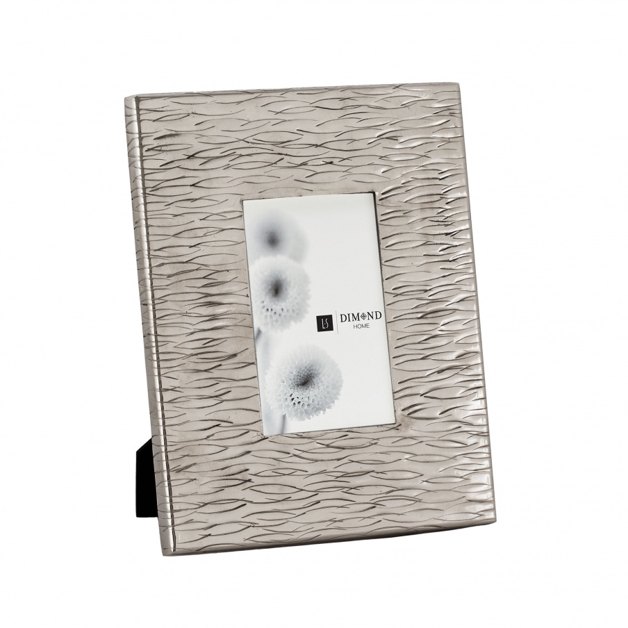 Bilderrahmen Small Aluminum Textured Photo Frames Dimond Home