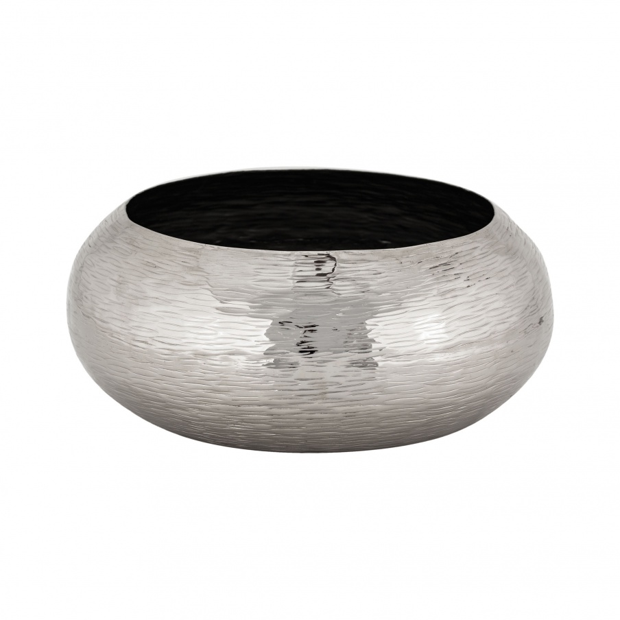Vase für Kleinigkeiten Large Hammered Oblong Bowl Dimond Home