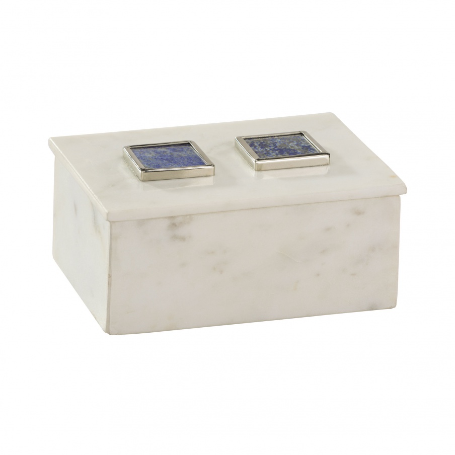 Aufbewahrungsbox Marble and Lapis Box Dimond Home