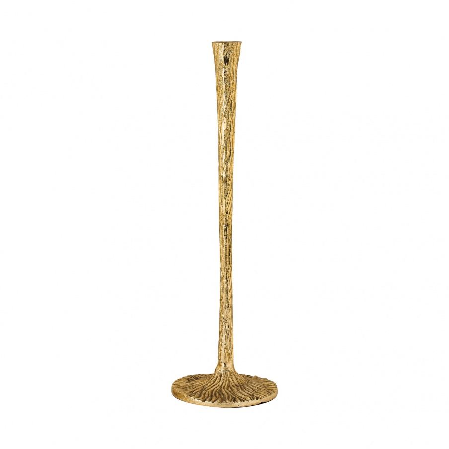 Kerzenhalter Small Striped Texture Candle Stick Dimond Home