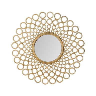 Wand-Cast Mirror Ring