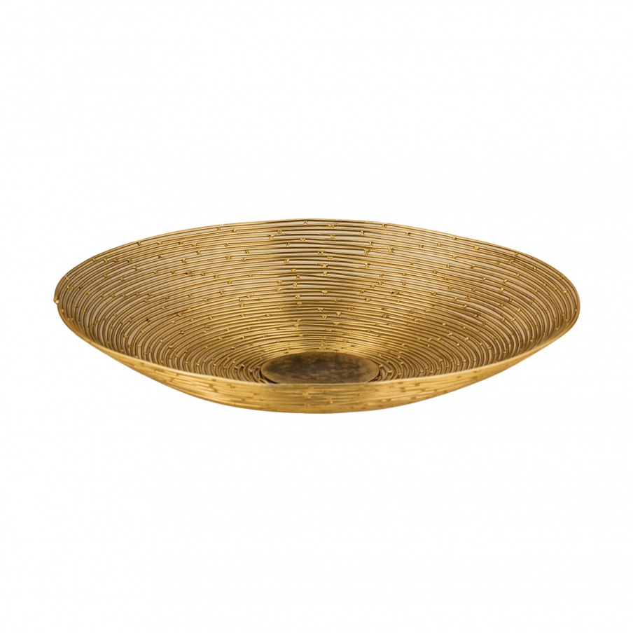 Vase für Kleinteile Small Gold Spray Bowl Dimond Home