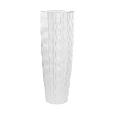Pflanzgefäß White Wave Vessel