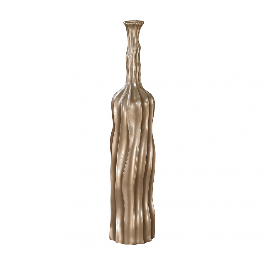 Vase Tress 43-Inch Vase In Champagne Gold Dimond Home