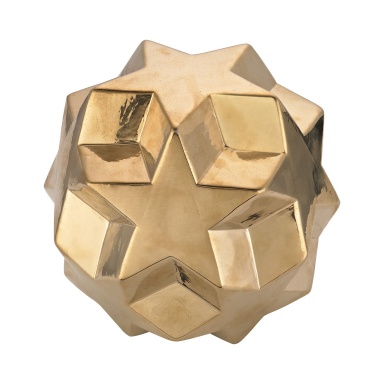 Zubehör Ceramic Gold Table Top Star Ball