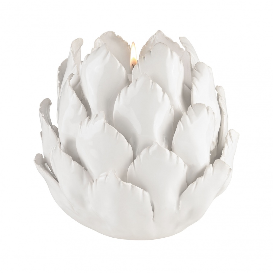 Ceramic Kerzenhalter Artichoke Candle Holder Dimond Home