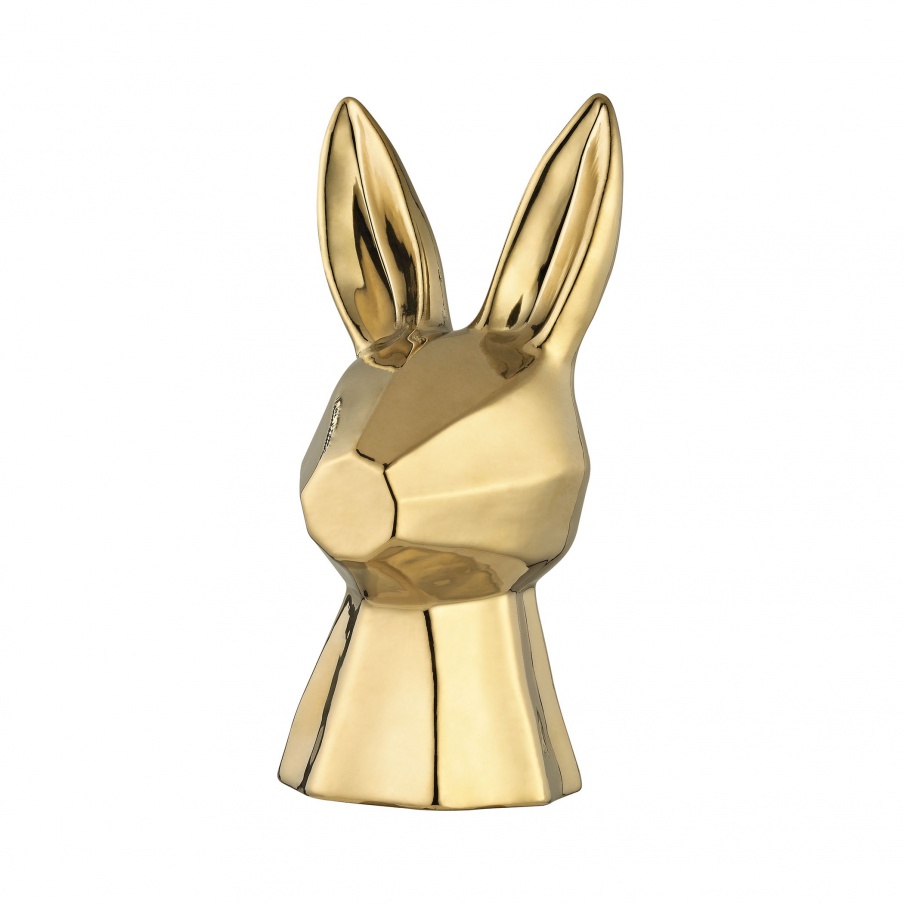 Zubehör Gold Ceramic Rabbit Dimond Home