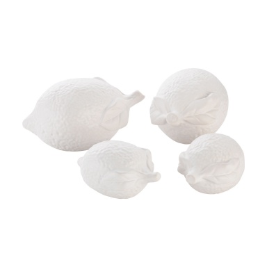 Zubehör White Ceramic Lemons