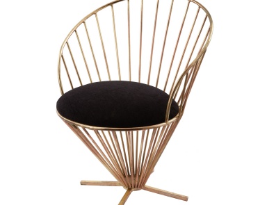 Stuhl Iron Taper Wire Chair Dimond Home