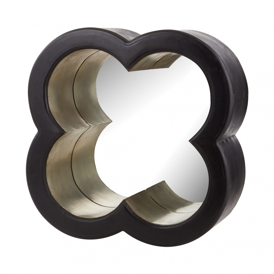 Wandhalter Wide Belt Flower Mirror Dimond Home