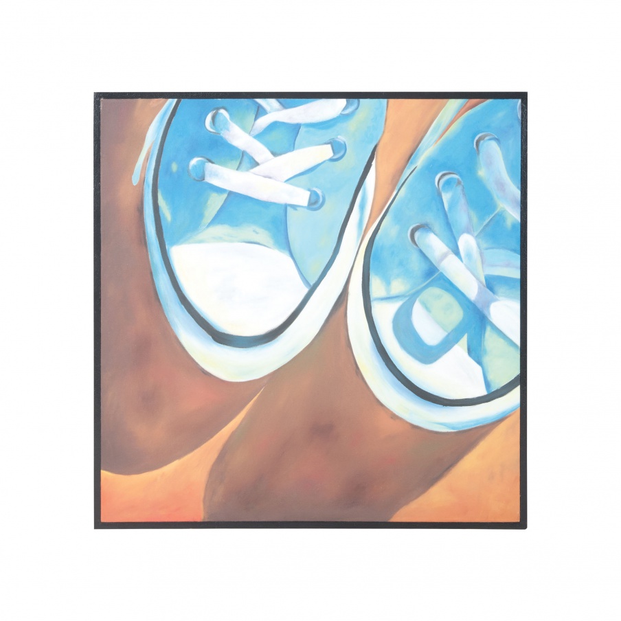 Wand-Dekor Tennis Shoes Guild Master