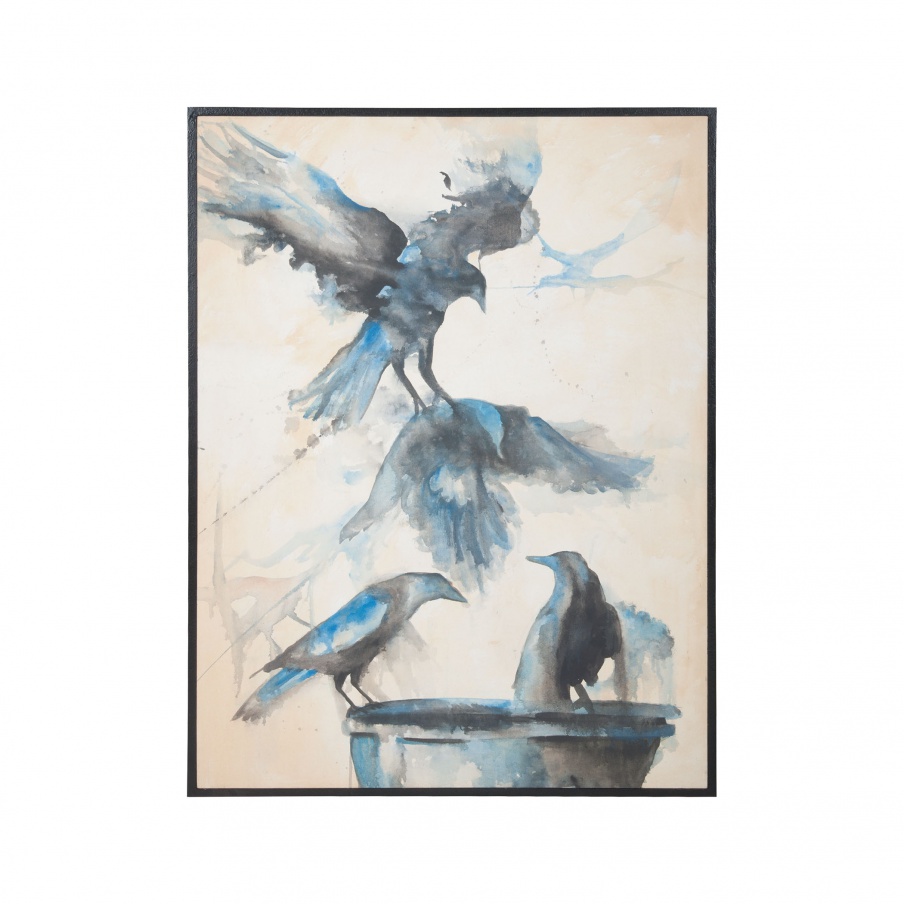 Wand-Dekor Bird Bath Guild Master