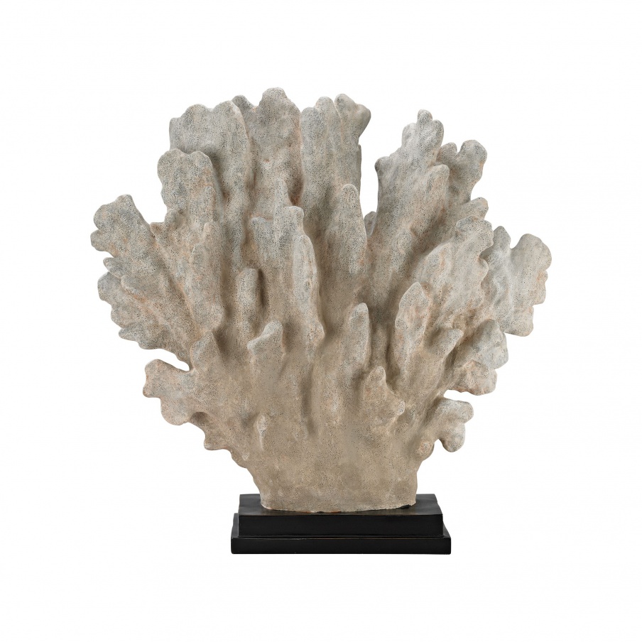 Statuette Kreide Coral Sculpture Guild Master