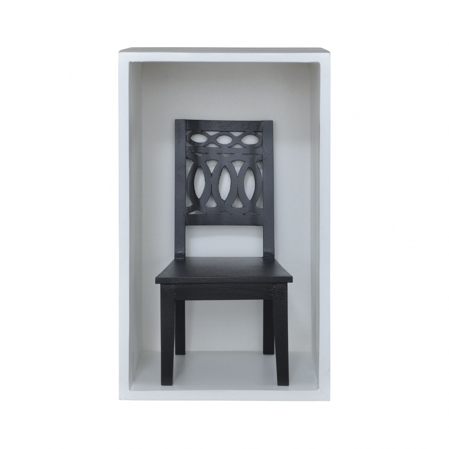 Bild Von Swedish Chair Shadow Box In Grain De Bois Noir Guild Master