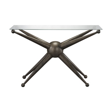 Tisch Pulse Accent Table In Dark Bronze