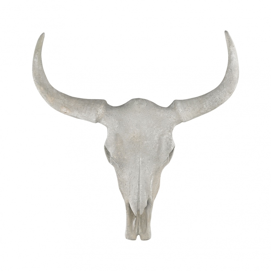 Wand-Dekor Big Wells Steer Skull Sigma In Guild Stone Master
