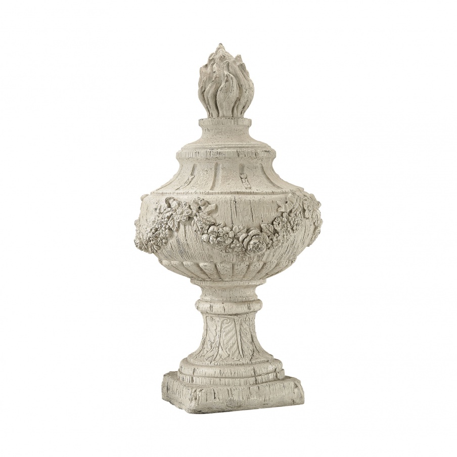 Schiff Rouen Finial In Antique White Guild Master