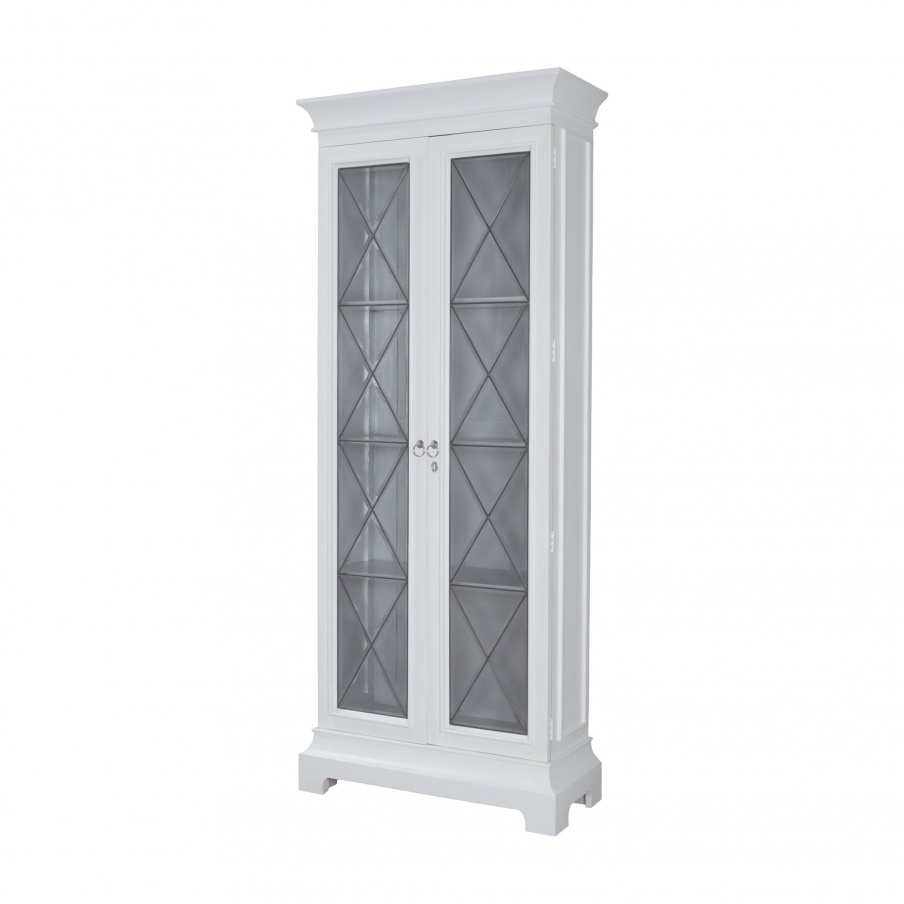 Kleiderschrank Edwardian Display In Grain De Bois Blanc With Silver Interior Guild Master