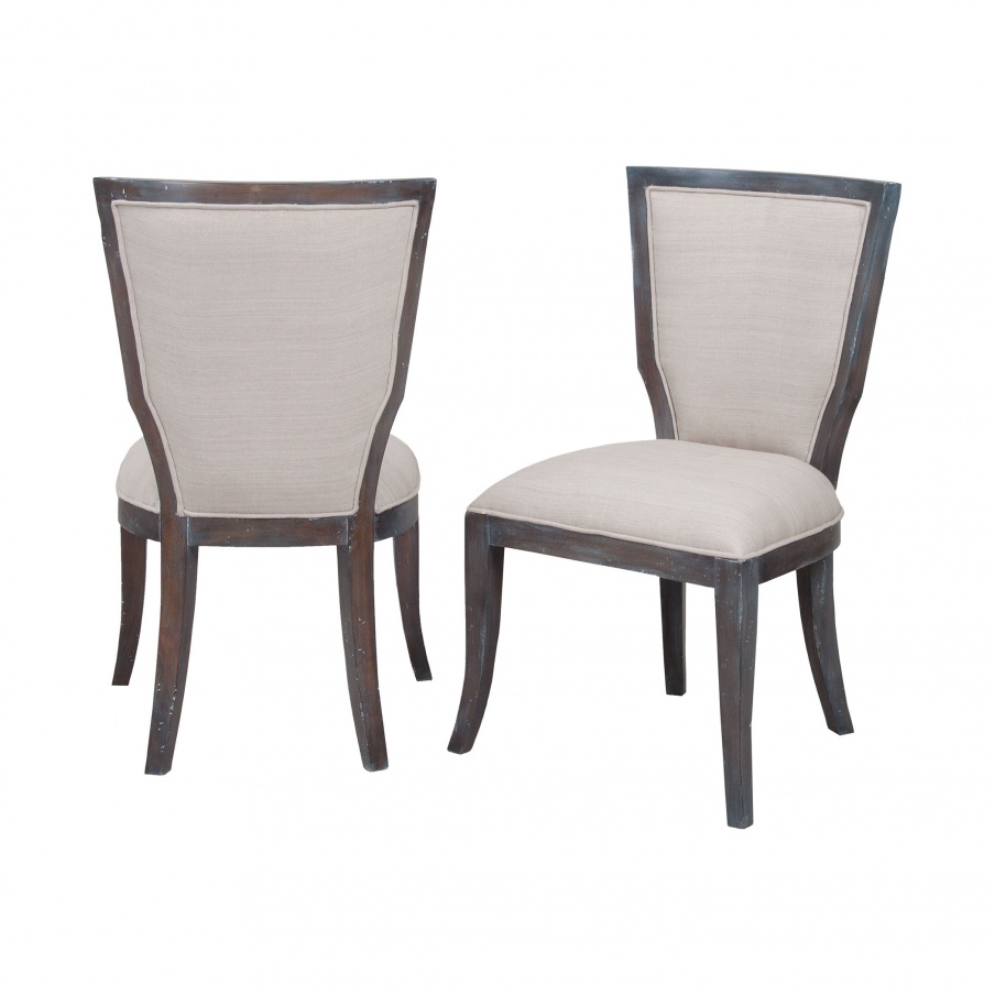 Der Stuhl Belle Grove Dining Chairs In Heritage Dark Grey Stain - Set of 2 Guild Master