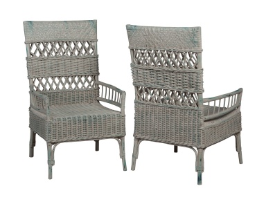 Sessel Woven Rattan Arm Chairs Guild Master (Rattan, Korbstuhl)