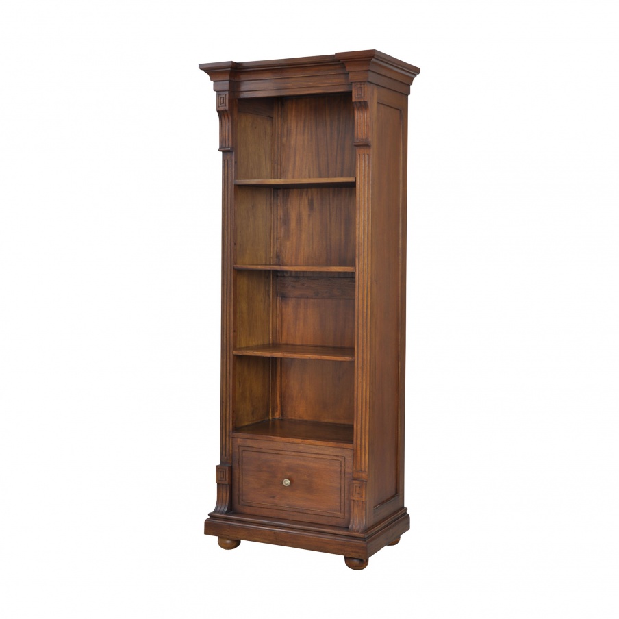 Kabinett St. Joseph Open Single Cabinet In Woodlands Stain Guild Master