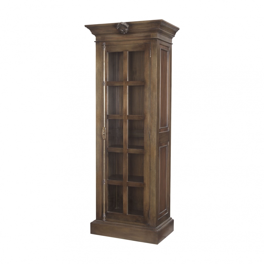 Schrank French Rococo Single Closed Cabinet In Woodlands Stain Guild Master