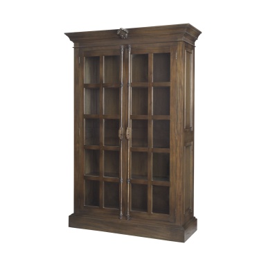 Schrank French Rococo Closed Cabinet Double In Woodlands Stain