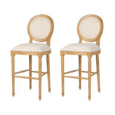 Sessel Allcott Bar Stool In Artisan Stain Clean - Set of 2