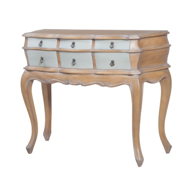 Tisch Sullivan Console In Artisan Stain And White Wash
