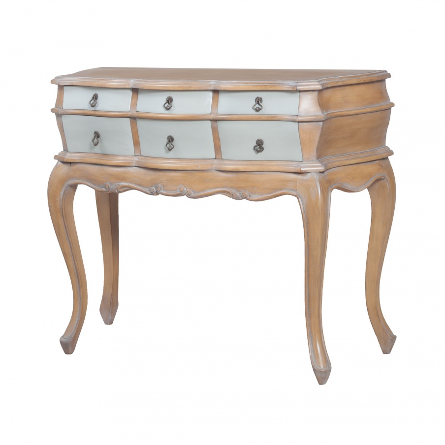 Tisch Sullivan Console In Artisan Stain And White Wash Guild Master