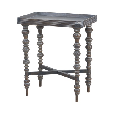 Tisch Heritage Accent Table Heritage In Stain Grey