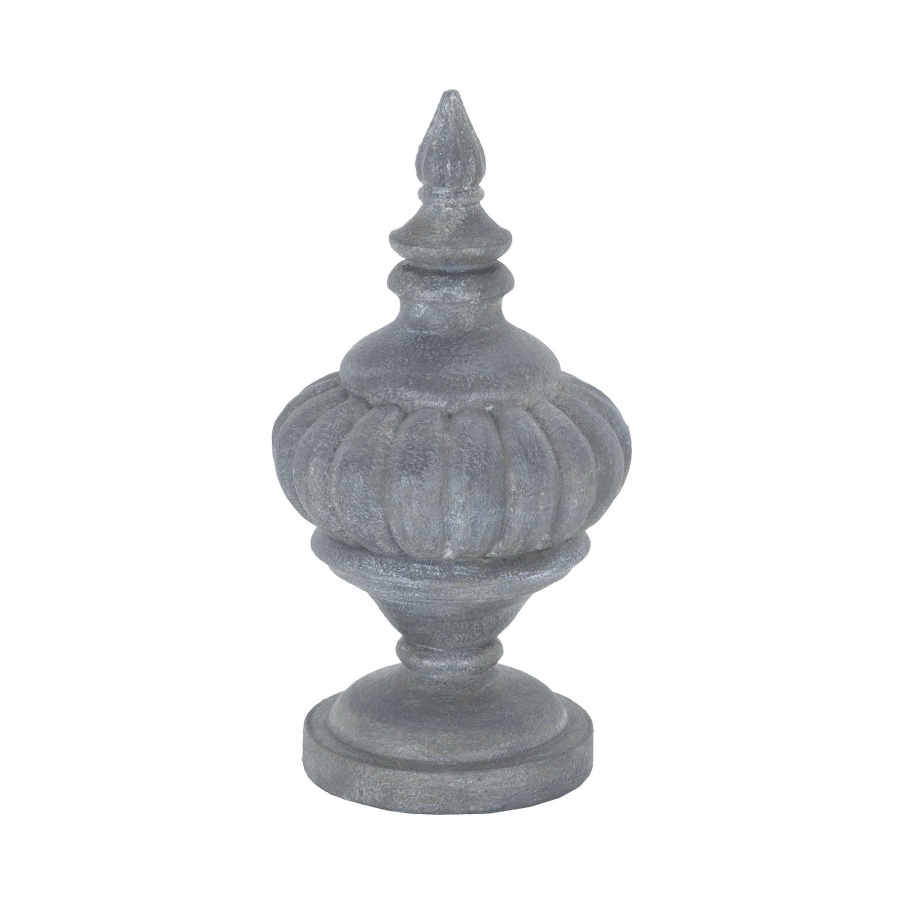 Schiff Provence 16-Inch Albasia Wood Finial In Bartholomew Black Guild Master
