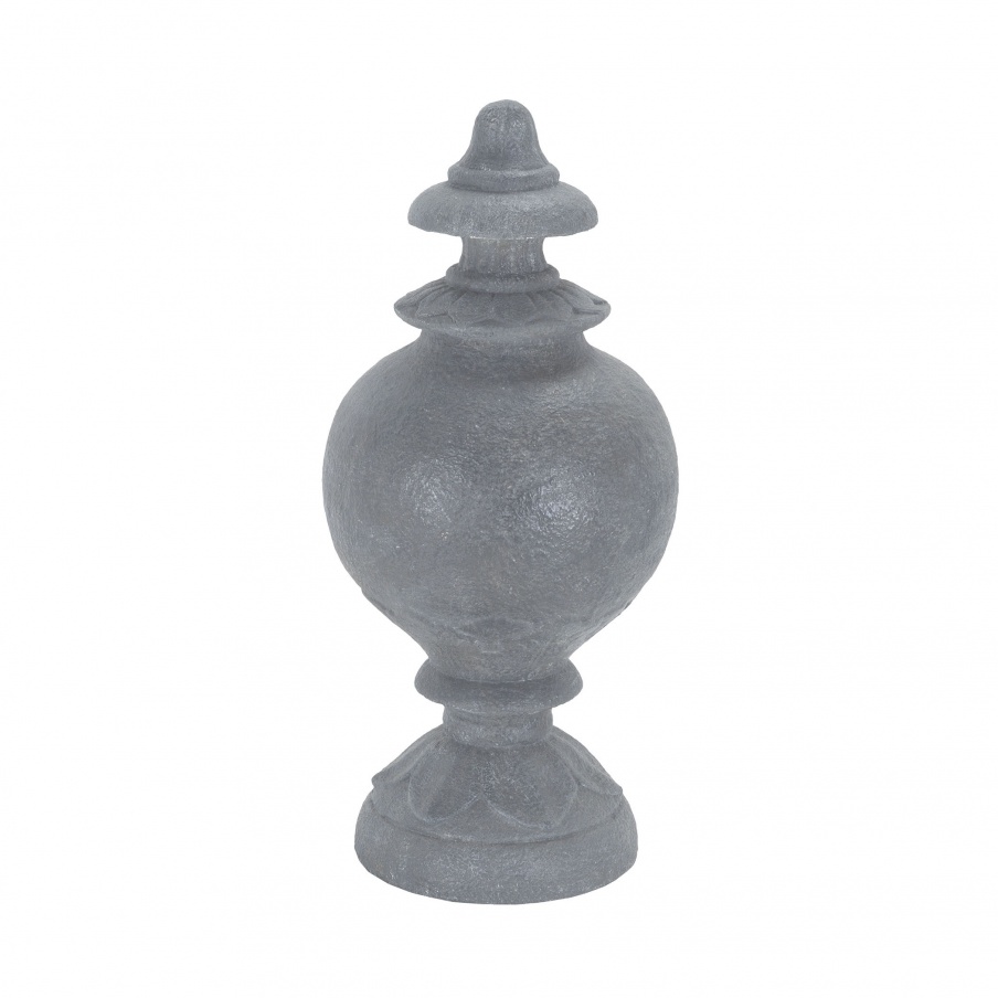 Schiff Provence 20-Inch Albasia Wood Finial In Bartholomew Black Guild Master