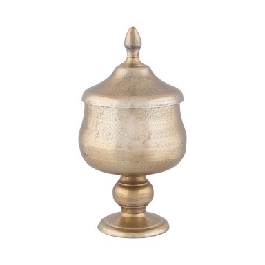 Vase Jakarta 11-Inch Urn In Gold