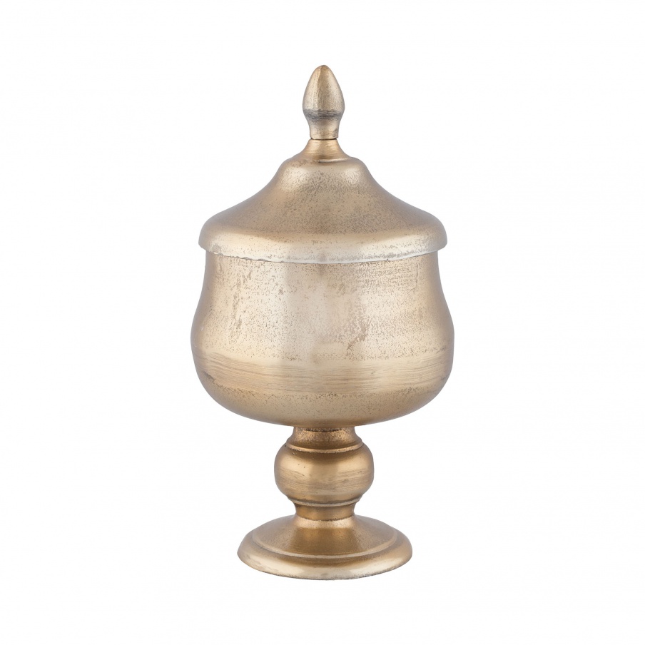 Vase Jakarta 11-Inch Urn In Gold Guild Master