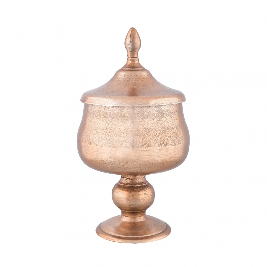 Vase Jakarta 14-Inch Urn In Copper Guild Master