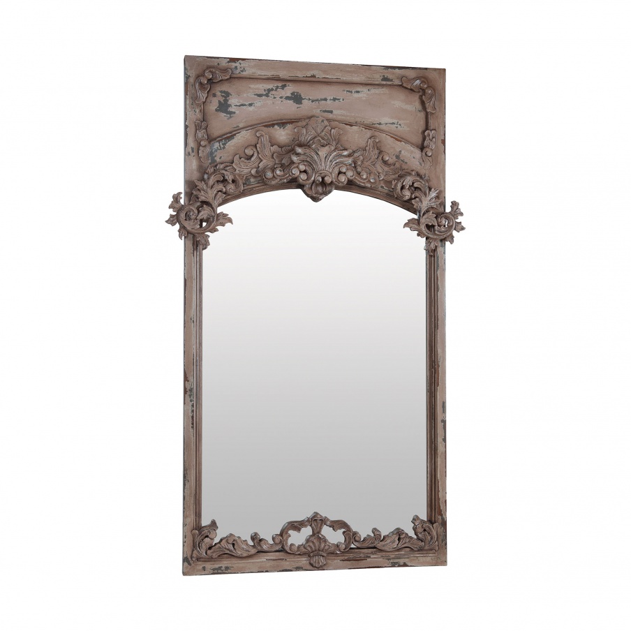 Carved Wall Mirror Trumeau Guild Master