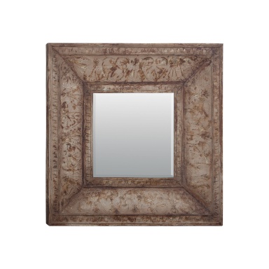 Wandhalter Stamped Metal Mirror