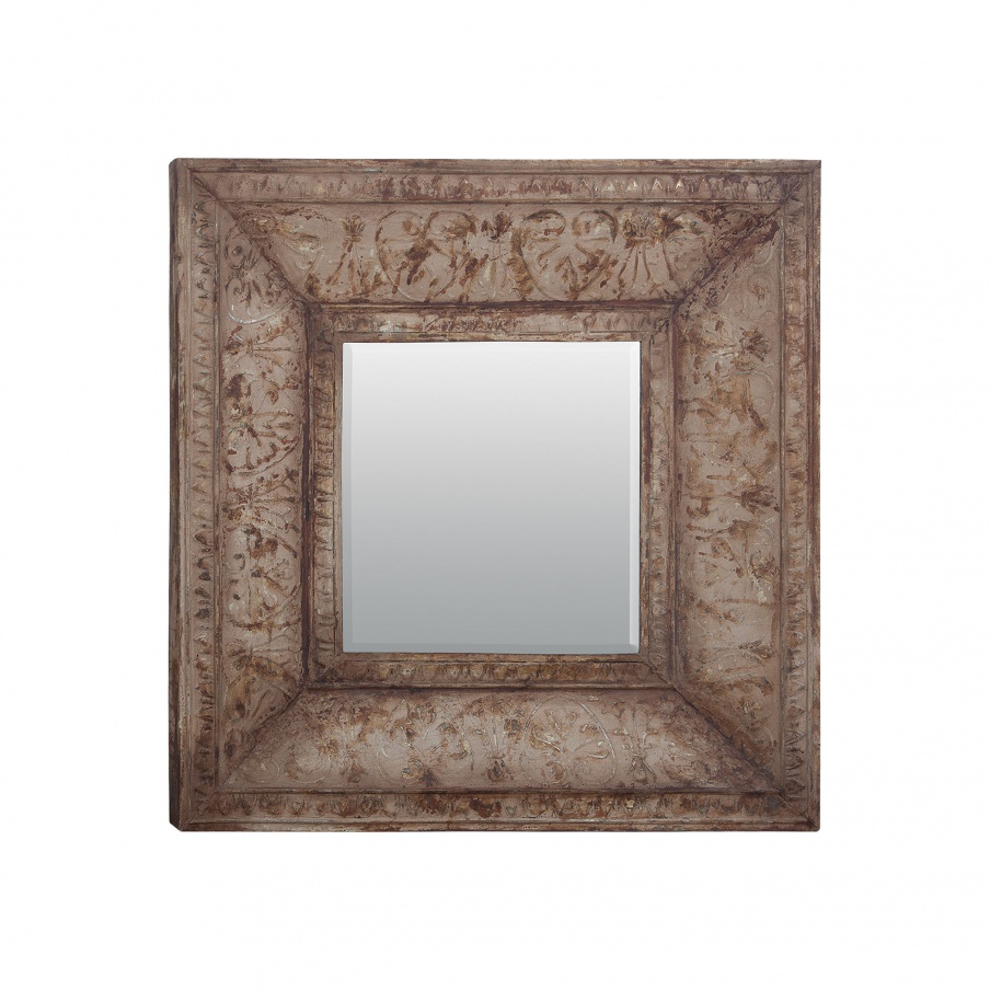 Wandhalter Stamped Metal Mirror Guild Master