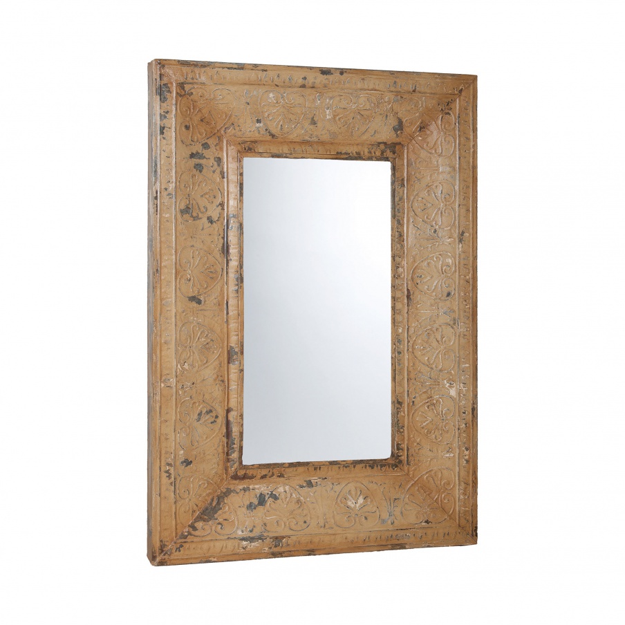 Im Freien Stamped Metal Floor Mirror Guild Master