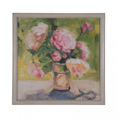 Muster Pink Roses Still Life