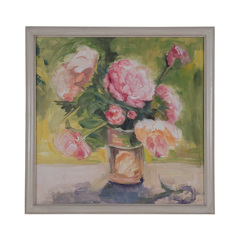 Muster Pink Roses Still Life Guild Master