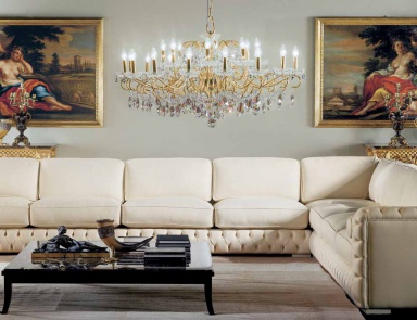 Modular Sofa auf "Stealth" Holzrahmen, Oceano - Zanaboni