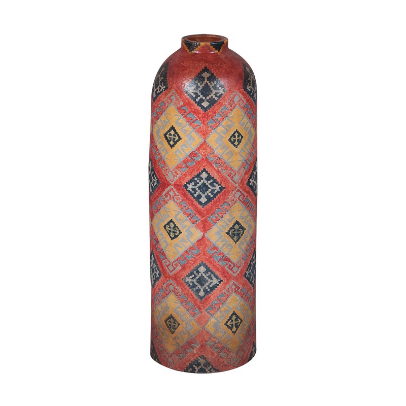 Vase Terra Cotta Tall Jar Guild Master