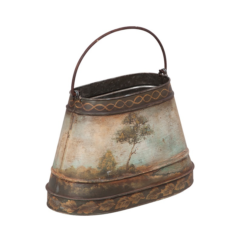Pflanzgefäß Oval Tin Planter Guild Master