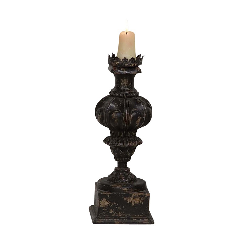 Kerzenhalter Carved Candle Stand Guild Master
