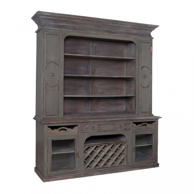 Schrank Berkshire Cabinet With Wine Rack