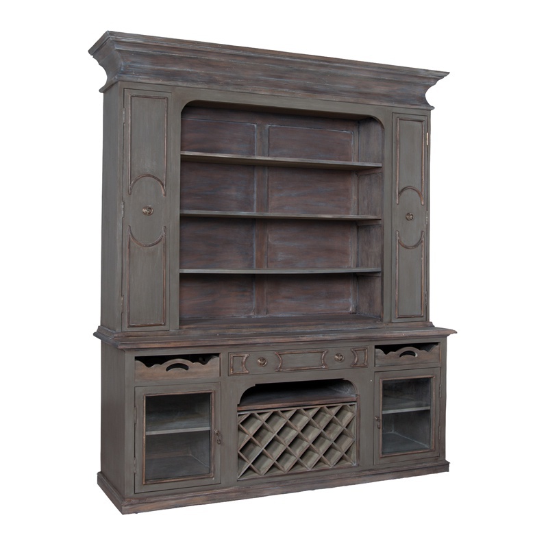 Schrank Berkshire Cabinet With Wine Rack Guild Master