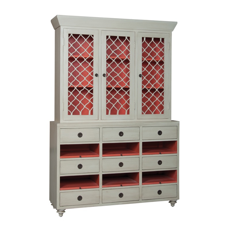 Schrank Farmhouse Display Cabinet Guild Master