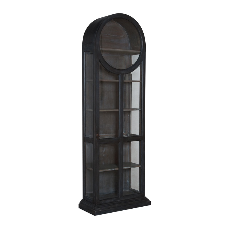 Schrank Round Top Display Cabinet Guild Master